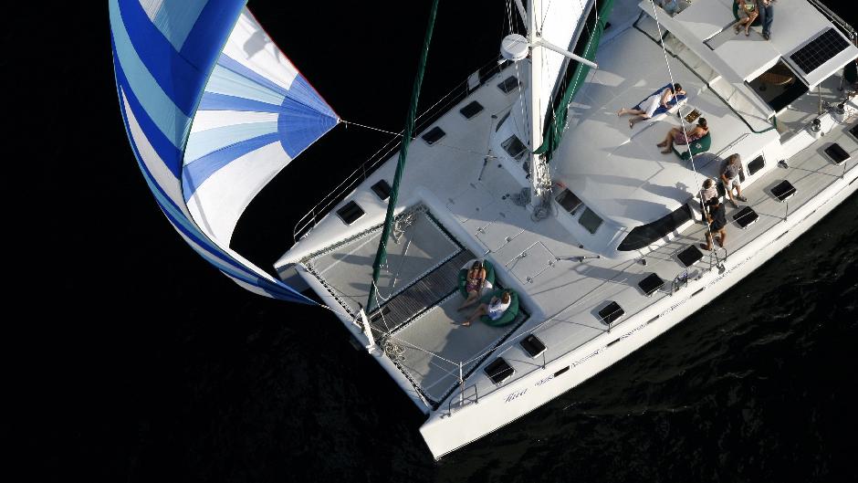 Welcome to Taupo Sailing Adventures, where luxury meets adventure in the heart of New Zealand's North Island.
Combine an eco friendly sailing experience with the comfort of an all-weather boat.